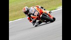 Mattia Pasini in action in Donington