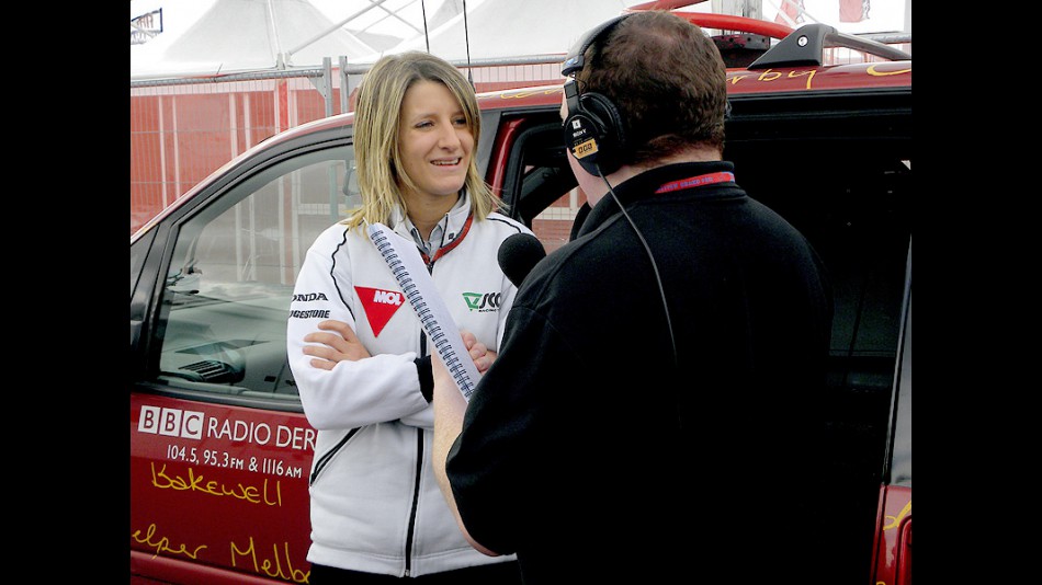 Scot Racing Chief Mechanic Assistant Elena Gallina