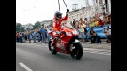 Nicky Hayden enjoys Viennese whirl