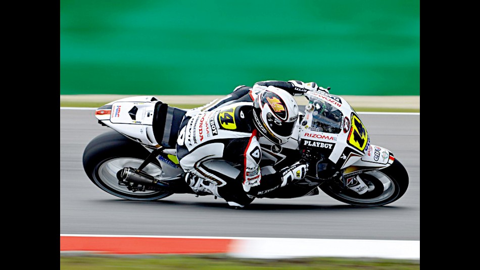 Randy de Puniet in action in Brno