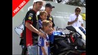Cortese & Aegerter enjoy Barcelona visit and show RCD Espanyol support