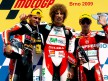 Pasini, Simoncelli and Bautista on the podium at Brno