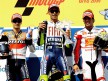 Pedrosa, Rossi and Elias on the podium at Brno