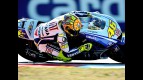 Valentino Rossi in action in Brno