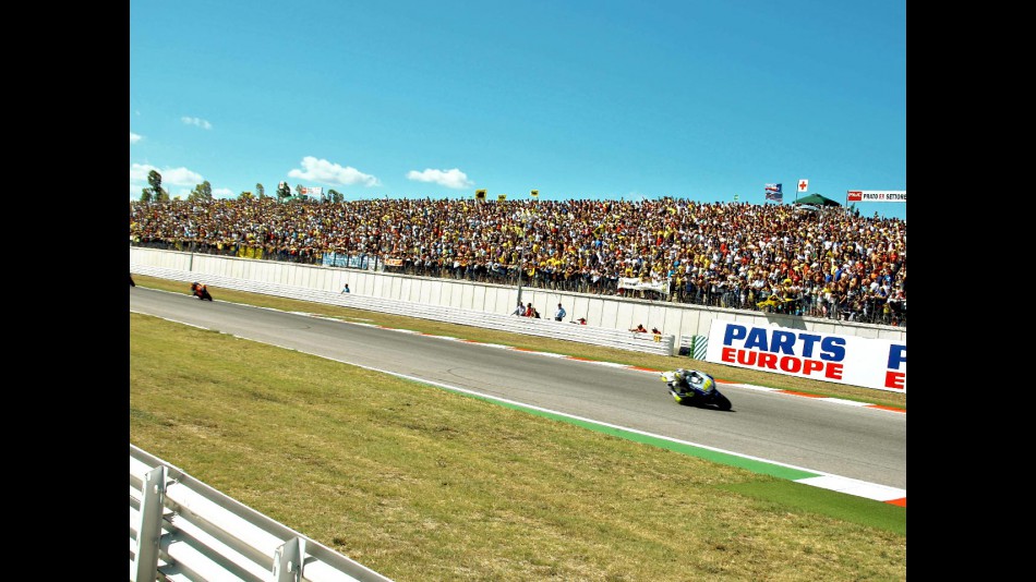 MotoGP action in Misano