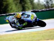 Valentino Rossi in action in Brno