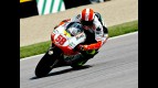 Marco Simoncelli in action in Indianapolis