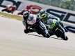 Nico Terol and Andrea Iannone in action in Brno