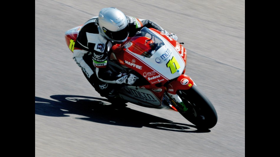 Balazs Nemeth on track