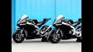Moriwaki Moto2 bike in Indy demo ran