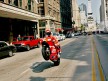 Randy Mamola with Antron Brown in MotoX2 action at Indianapolis preevent
