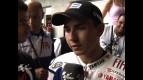 Lorenzo positive about wet pratice