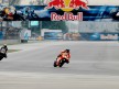 Nicky Hayden in action in Indianapolis
