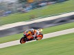 Dani Pedrosa in action in Indianapolis