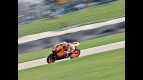 Dani Pedrosa in action in Indianapolis