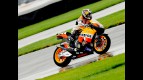 Dani Pedrosa in action in Indianapolis