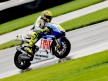 Valentino Rossi in action in Indianapolis