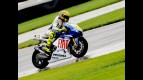 Valentino Rossi in action in Indianapolis