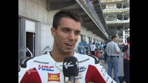 de angelis satisfied ad indy qualifyng