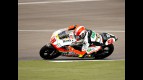 Marco Simoncelli in action in Indianapolis