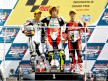 Aoyama, Simoncelli and Bautista on the podium at Red Bull Indianapolis Grand Prix