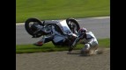 Hiroshi Aoyama crash during WUP in Indianapolis