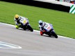 Lorenzo riding ahead of Rossi in indianapolis