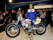 Valentino Rossi at the Indy Mile Flat Track race