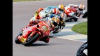 250cc Group in action in Indianapolis
