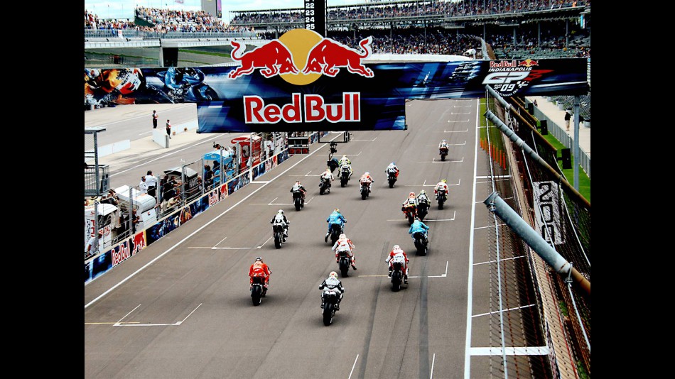 MotoGP action at Indianapolis