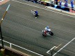 Jorge Lorenzo celebrates GP win at Indianapolis