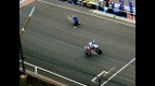 Jorge Lorenzo celebrates GP win at Indianapolis