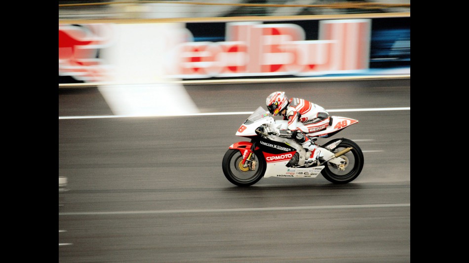 Shoya Tomizawa on track at Indianapolis