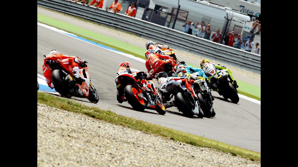 MotoGP group in action