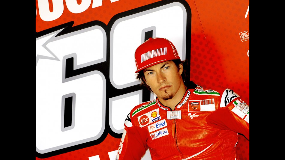 Ducati rider Nicky Hayden