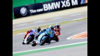 Capirossi, Hayden and Lorenzo in action in Misano