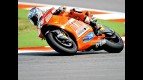 Nicky Hayden in action in Misano