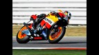 Dani Pedrosa in action in Misano