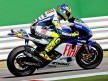 Valentino Rossi in action in Misano