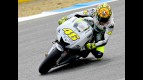 Valentino Rossi in action in Estoril