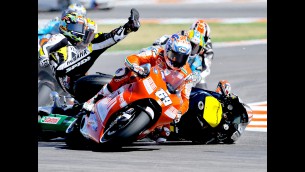 MotoGP trio react to costly crash