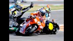 Hayden, Edwards and De Angelis crash during MotoGP race in Misano