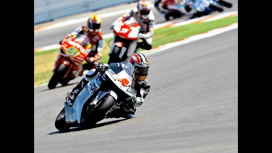 Hiroshi Aoyama in action in Misano