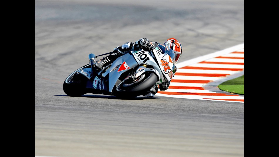 Gabor Talmacsi in action in Misano