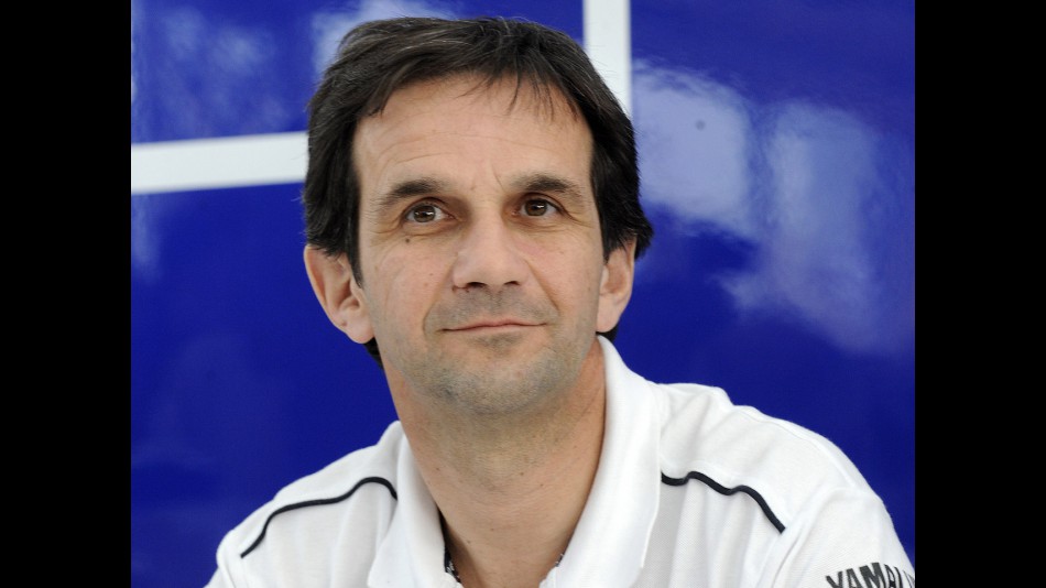Fiat Yamaha's Davide Brivio, team manager for Valentino Rossi