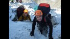 Dani Pedrosa climbing the Mont Blanc