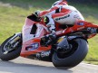 Mattia Pasini testing the Ducati Marlboro Desmosedici GP9 at the Mugello circuit