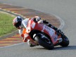 Mattia Pasini testing the Ducati Marlboro Desmosedici GP9 at the Mugello circuit