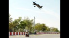 Pedrosa gets the Red Bull Air Race experience in Barcelona