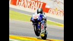 Jorge Lorenzo in action in Valencia
